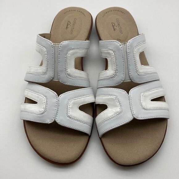 Clarks Shoes/Women’s Clarks Ada Lilah Slide Size 9M Like New - Picture 1 of 8